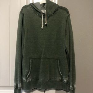Men's hoodie pullover green